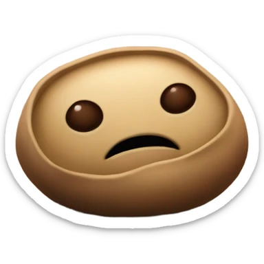 Coffee beans reading on a bean bag sticker