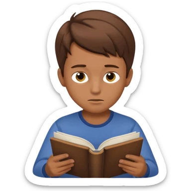 book boy sticker