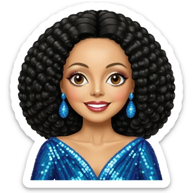 Diana Ross sticker