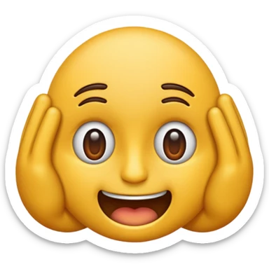 Bit emoji nodding sticker