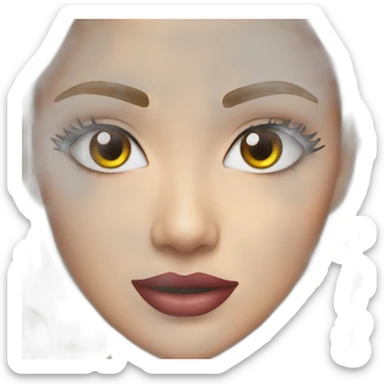 Morgan makup sticker