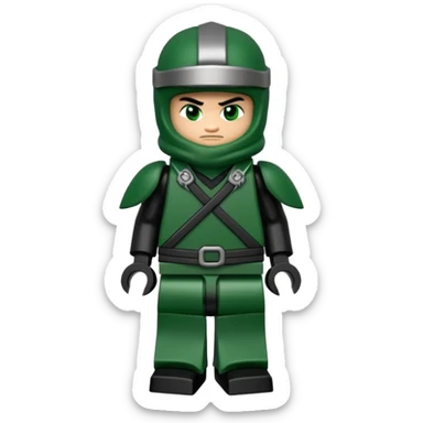 Lloyd garmadon's resistance NINJA suit from ninjago season 8 sons of garmadon sticker