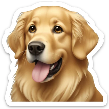 Golden retriever  sticker