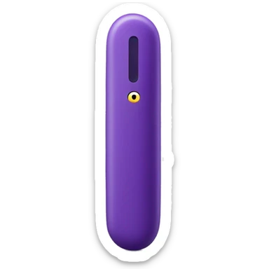 Purple iqos iluma sticker