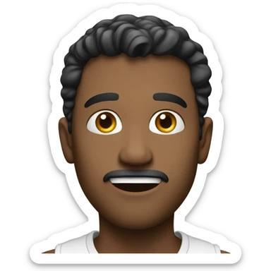 guy breaking 4th wall sticker