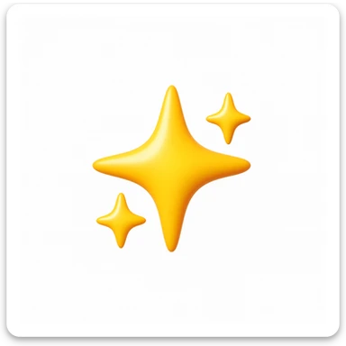 Convert the uploaded image into a 3D Apple-style emoji — preserve the key shapes, colors, and overall composition of the original image. Simplify the forms into clean, rounded cartoon-style elements while keeping the subject recognizable. Apply glossy textures, soft lighting, smooth shading, and render everything in Apple emoji style on a clean white background


 sticker