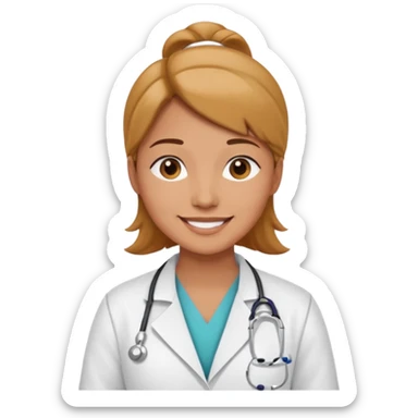 un fisioterapista sticker