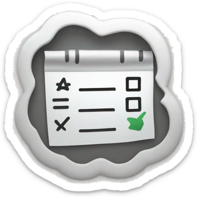 Check box that says approved sticker