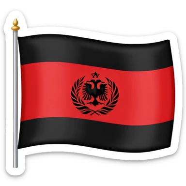 Pashtun flag sticker