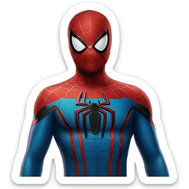 Peter Parker spider-man sticker