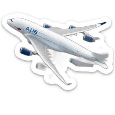 Airbus A380 sticker