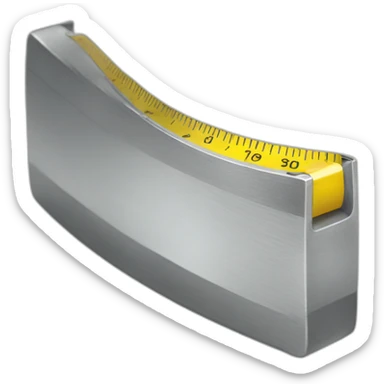 Metal Tape measure sticker