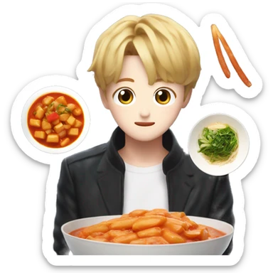 tteokbokki by Jungkook for Jimin sticker