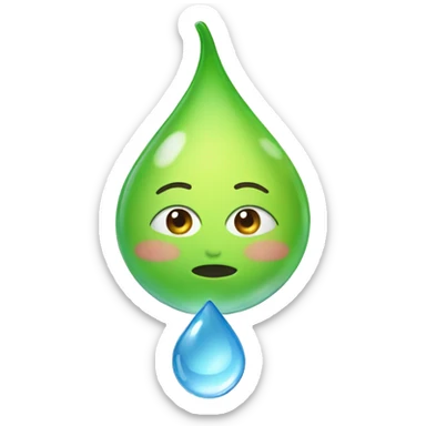 waterdrop sticker