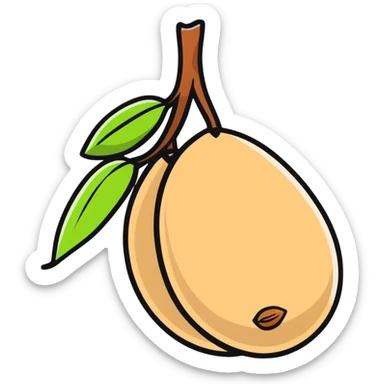 almond sticker