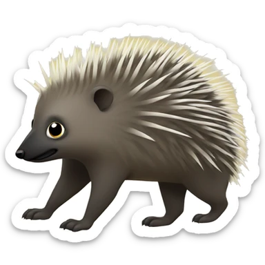 Brazilian porcupine sticker