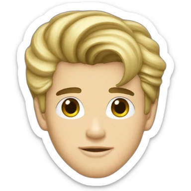 Austin Butler as Elvis Presley sticker