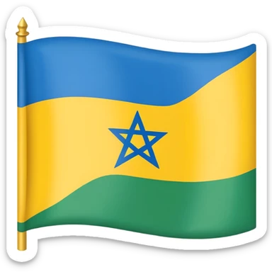 Berber flag sticker