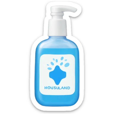 Touchland hand sanitizer  sticker