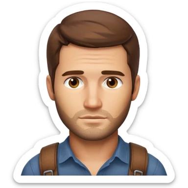 nathan drake uncharted sticker