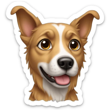 dog called kiri sticker