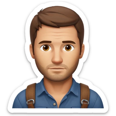 nathan drake uncharted 4 sticker
