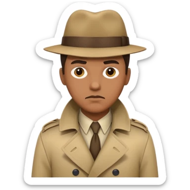 detective  sticker