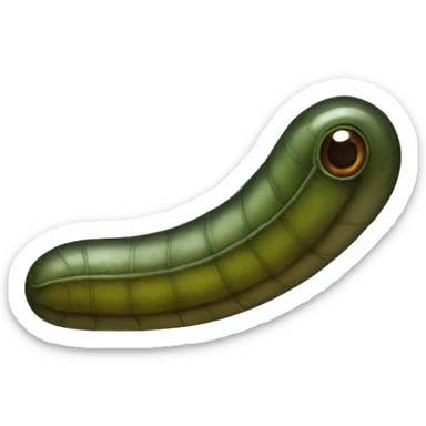 Medicinal leech sticker