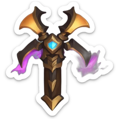 Choncc of Teamfight Tactics of Riot Games sticker