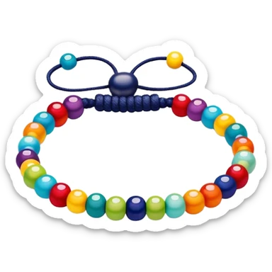 friendship bracelet sticker