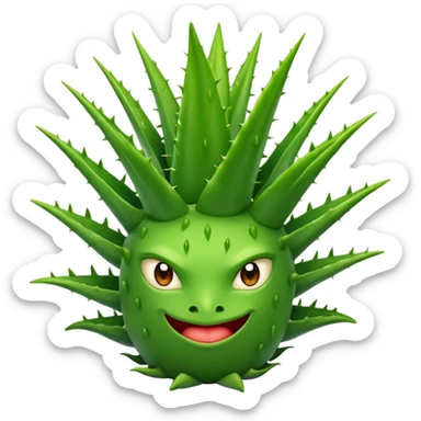 pianta ALOE VERA sticker