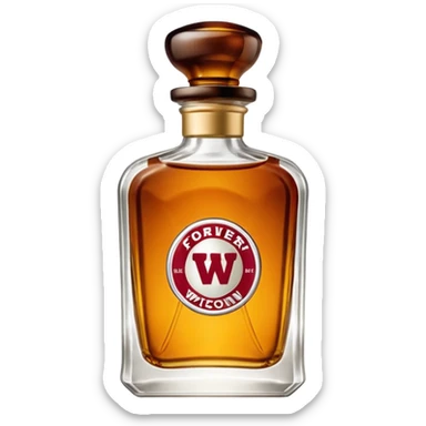 forever wisconsin cologne sticker