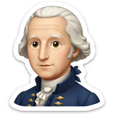 George washington sticker