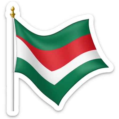 La bandera del país Vasco bien hecha sticker