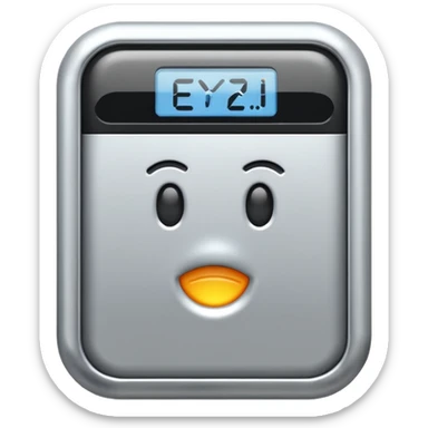 Create an Emoji from a phase tester (an electronic tool) sticker