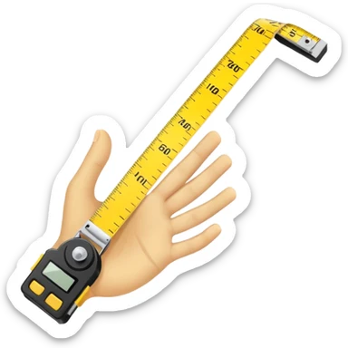 More options for measure tape in hold sticker