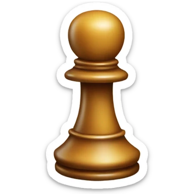 chess pawn sticker