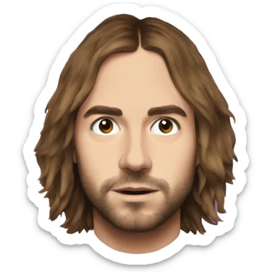 kevin parker from tame impala 2010 era sticker