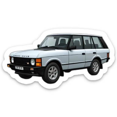 Range Rover classic vogue se sticker