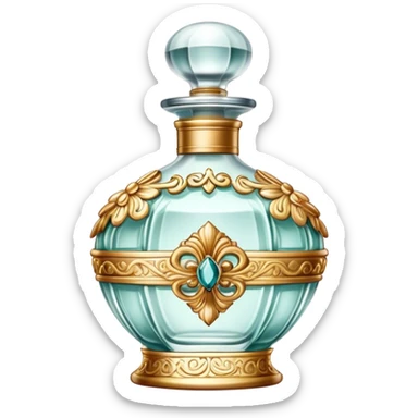 Tocca perfume bottle  sticker