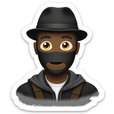 Bitlife robber emoji sticker