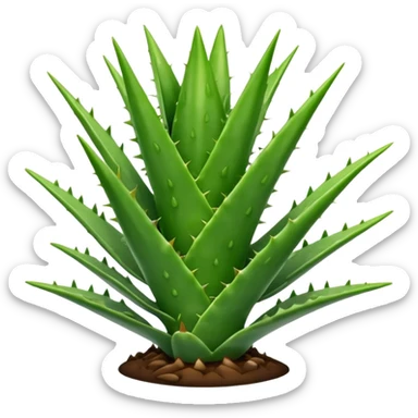 Aloe vera emoji sticker