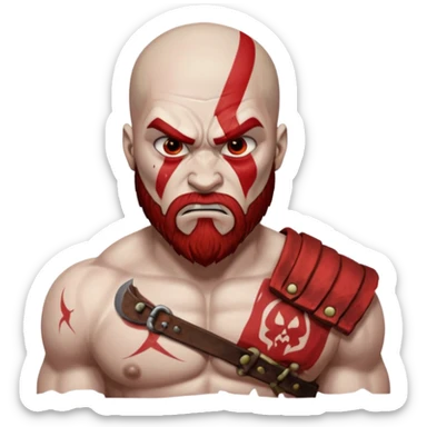 kratos sticker