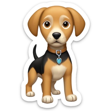 Guatemalan hound dog sticker
