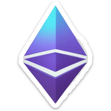 ethereum symbol sticker