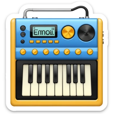 sampler electronicmusic instrument sticker