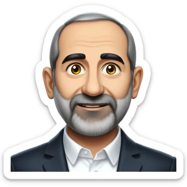Example Minister Pashinyan of Armenia sticker