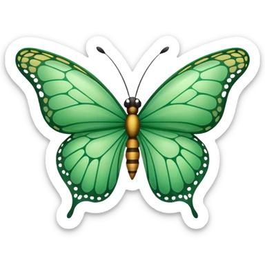 Butterfly catching net sticker