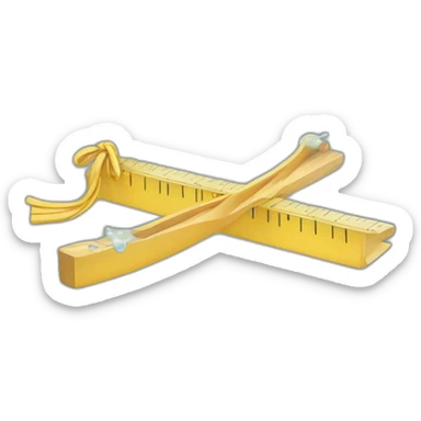 water-and-yellow-ruler sticker