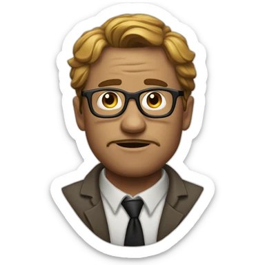 dwight shrute sticker